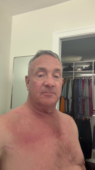 Stepdaddy Taking a Shower After Golfing