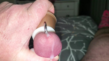 Cumming hard with the wife's Satisfyer Pro 2 whiles she's at work