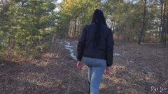 Girlfriend Took Me to the Forest Where She Sucked Me and I Fucked Her