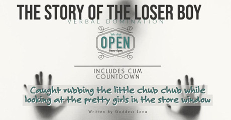 AUDIO ONLY - The loser boy with the little chub chub meets the super cute cruel girls at the store