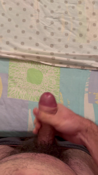 Solo masturbating
