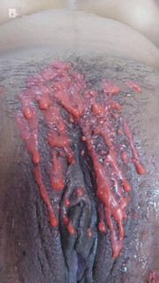 OMG. Putting candle wax on and finger until cum come out , With huge Squirt