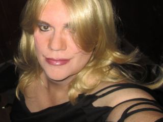 Sissy Crossdresser at an Adult Theatre