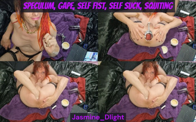 Speculum, Gape, Self Fist, Self Suck, Squirting Extreme Anal Slut - Jasmine_dlight thumbnail