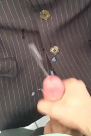Cumshot on Coat