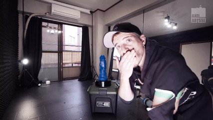 Horny Axel Abysse Rides Monster Dildo After Solo Fisting