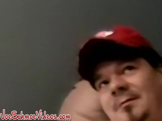 Amateur gay bear jerking off solo after touching himself