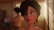 Stepmom Can't Resist To Suck Her Stepson's Cock So She Goes Wild - 3D Realistic