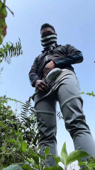 Hot Male Masturbate Outdoor and Shoots Huge Cumload - 100% Original