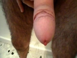 Uncut cock that cum.....