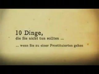 10 Dinge, die man bei einer Prostituierten nicht tun sollte