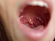 I'll Show You the Uvula Fetish Extremely Close up