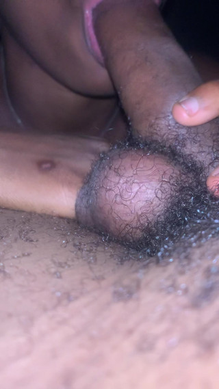 Amateur Blowjob with  Sexy Ebony Teen Part  2 close up juicy lips  Sloppy seconds