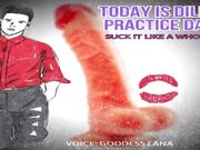 AUDIO ONLY - Today is dildo practice day