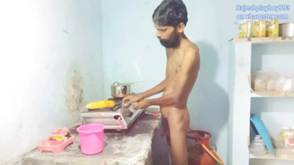 Part 1 Rajeshplayboy993 eating roasted sweet corn