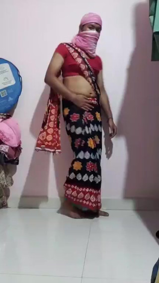 Saree draping