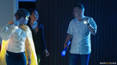 Halloween Ghost Hunting Threesome Shay Fox, Kelsey Kane Brazzers