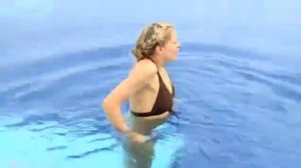 Cherry Healey - Swimming Nude