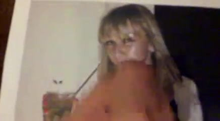facial cum tribute to BLONDE