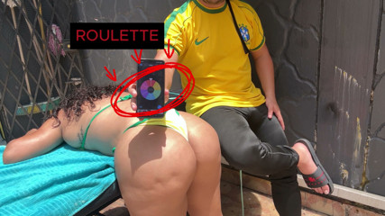 Random roulette massage - it ended like this