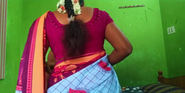 Ammu Remove Saree Romance with Boy Friend