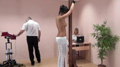 Victoria Spanking Machine - Bare Back Whipping