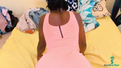 Young African Girl Shows Step Her Sexy Body to Her Husband for a Hard Fuck