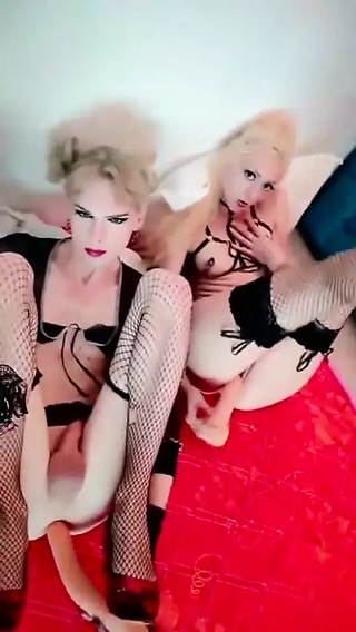 Sissy Cumming on the Strapon Her Wive