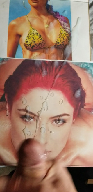 WWE Eva Marie Cum Tribute 7