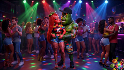 Episode 5 – Cute Strawberry Girl and Sweet Avocado Man Sharing Gentle Moments AI Hentait