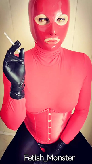 Smoking Tease With WInston Slim 100s. thumbnail