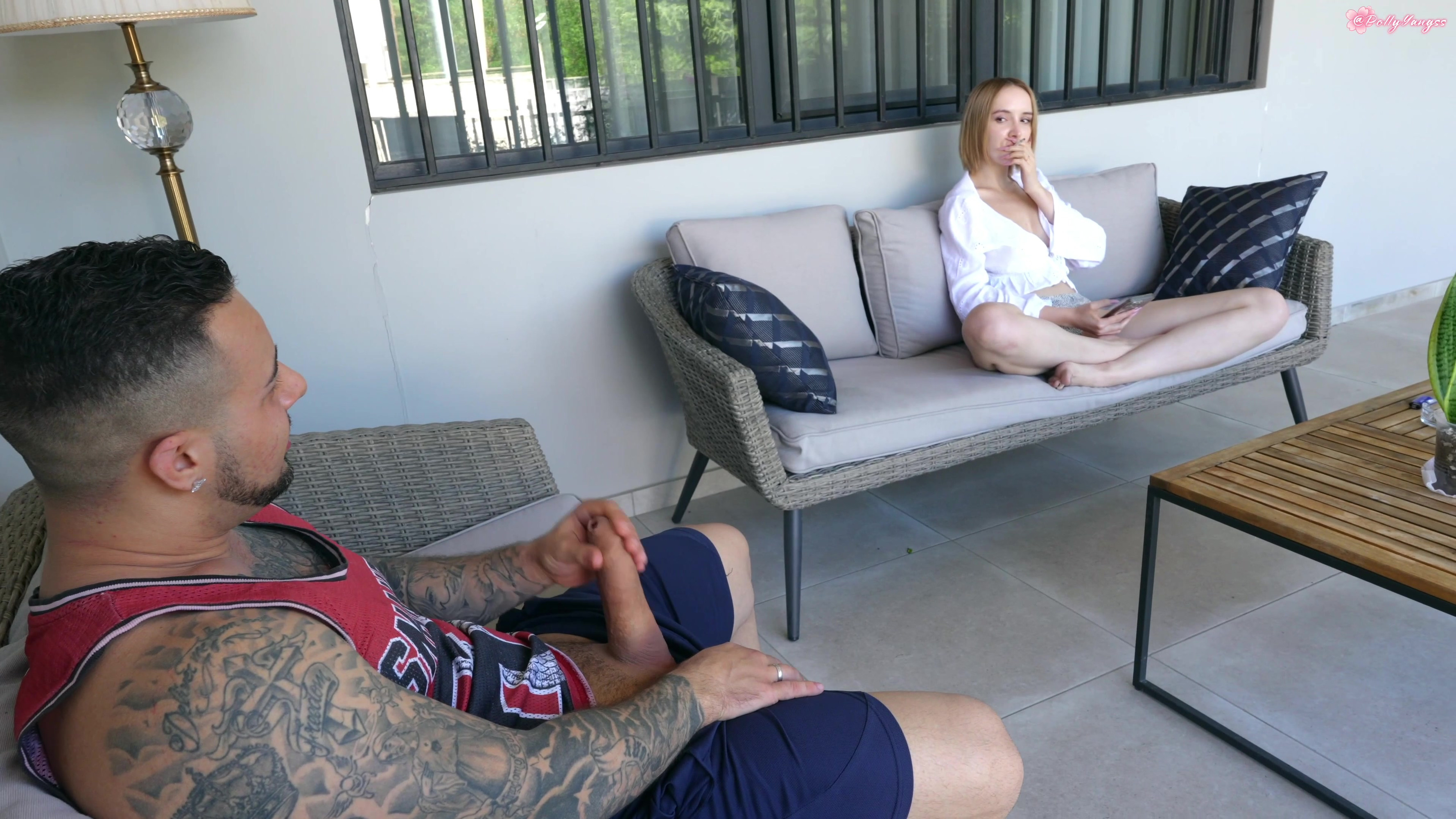 Fuck My Ass? a Guy with a Huge Dick Is Having Anal Sex with a Hot 19 Year Old Blonde!