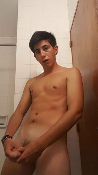 In the locker room I looked in the mirror and wanted to jerk