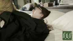 Scriptless ion, a Cameraman Falls for the Receptionist and Captures a Real, Unstaged Encounter