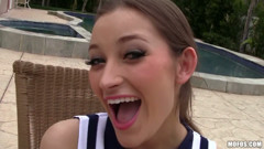 Shes a Freak - Ridiculously Fuckable Dani Daniels Invites You to Private Show Where She Pole Dances