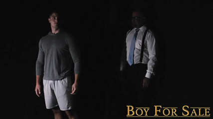 BoyForSale - Bear daddy spanks and fingers horny jock bottom