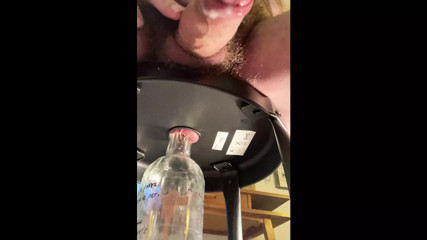Insertion of a bottleneck in my butthole and a cumshot for your face.
