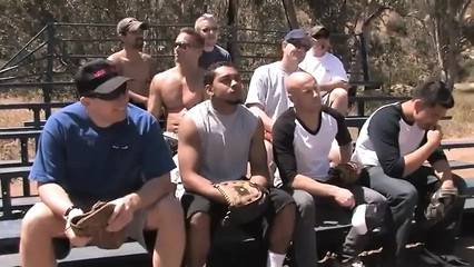 A Baseball Team Full of Sluts Uses Their Bodies to Distract the Opponent