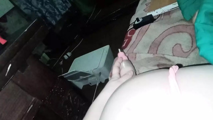 Fucking a Hole with a rubber dick thumbnail