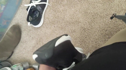 fucking a college girl's tight New Balance