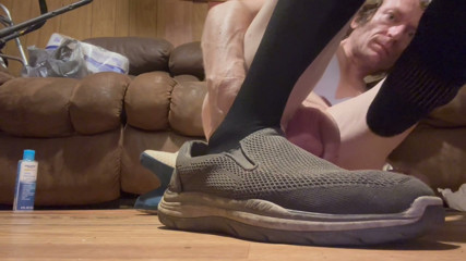 Transvestite Anal Fucking Dildo!!!