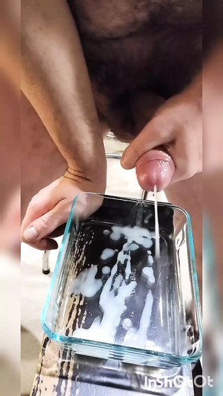 Massive cumshot. Fill the dish.