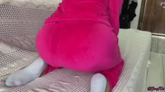 Pink Tracksuit Stinky Farting