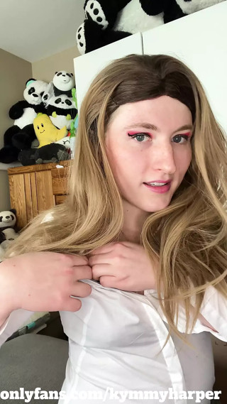 Tranny dominates you at work