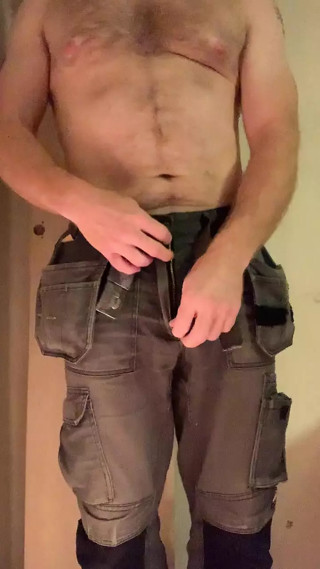 Tradie trousers into apprentice sleep shorts