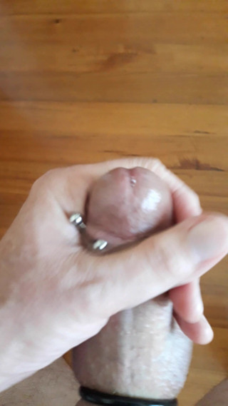Edging my cock
