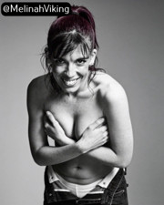 B&w Topless Photoshoot
