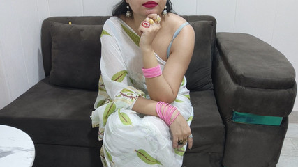 hot xxx Stepmom fucked hard until orgasm with hindi audio with dirty talk stepson seducing at home