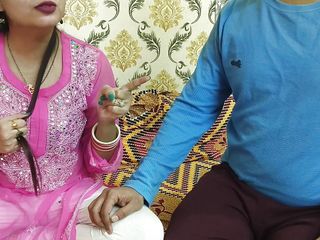 Indian beautiful husband wife celebrate special Valentine week Happy Rose day dirty talk in hindi voice saara give footjob