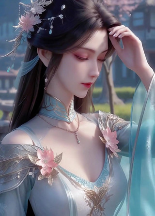 Big fairies walk the catwalk in the temple